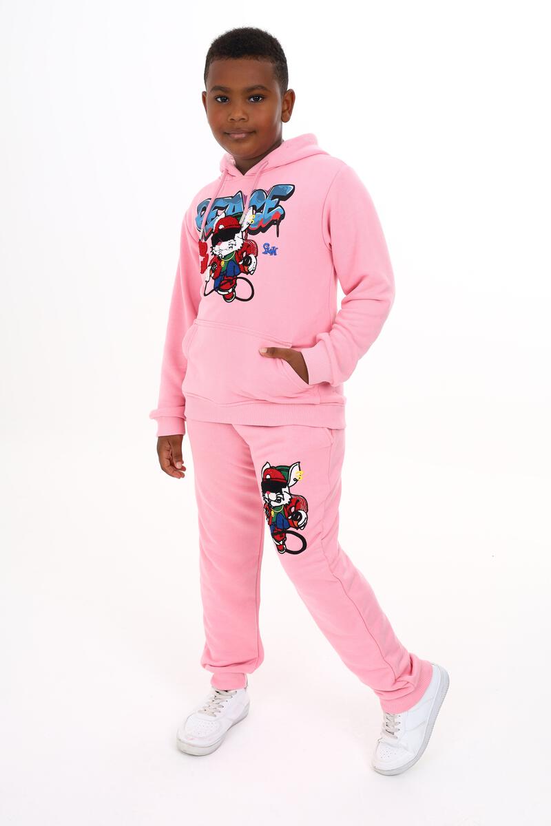 BP Kids Peace Sweatsuit - Pink