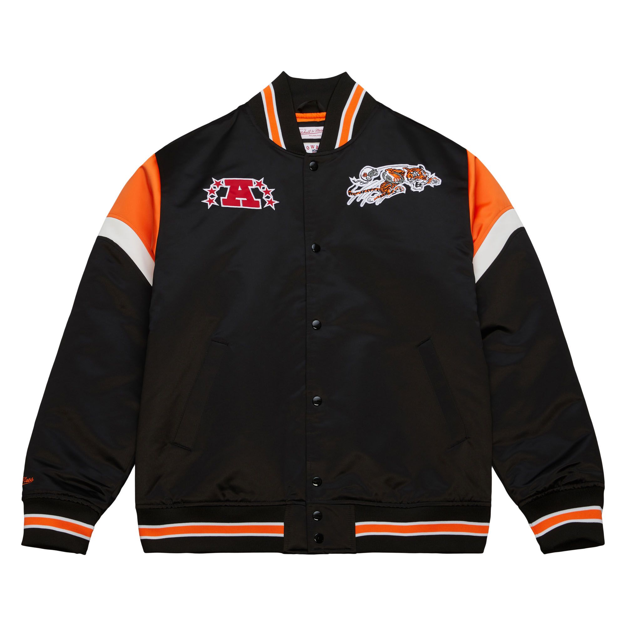 Mash Up Cincinnati Bengals Black Satin Jacket