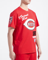 Pro Standard Cincinnati Reds Fast Lane Sj Tee - Red