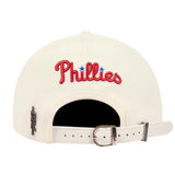 Pro Standard - Philadelphia Phillies Script Tail Wool Strapback - Eggshell