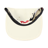 Pro Standard - Philadelphia Phillies Script Tail Wool Strapback - Eggshell