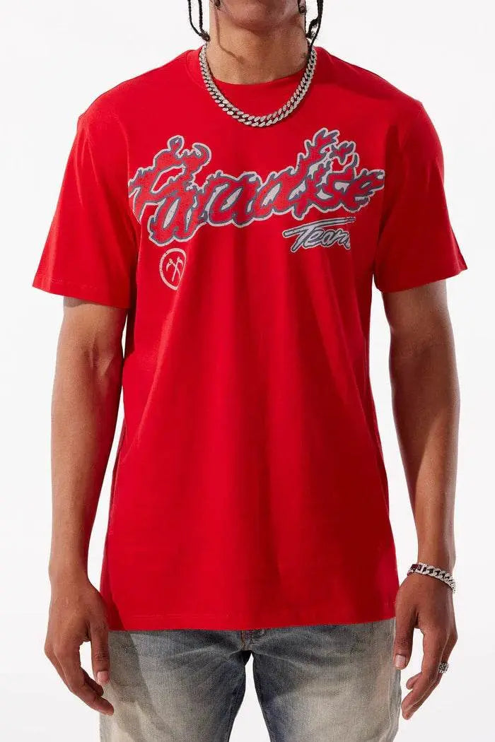 Jordan Craig Paradise Tour T-Shirt - Red