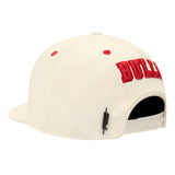 Pro Standard - Chicago Bulls Triple Tonal Wool Snapback Hat - Eggshell / Red