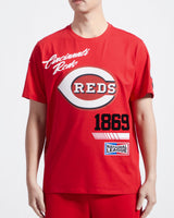 Pro Standard Cincinnati Reds Fast Lane Sj Tee - Red