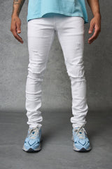 Serenede "Everest Peak" Jeans White