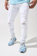 Serenede "Everest Peak" Jeans White