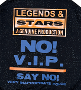 Genuine - Legends & Stars Hoodie & Flare Pants Set - Black