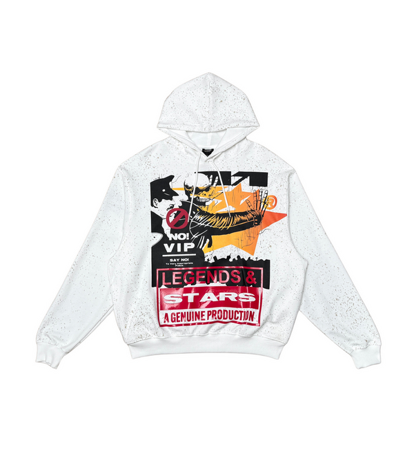 Genuine - Legends & Stars Hoodie - Off White