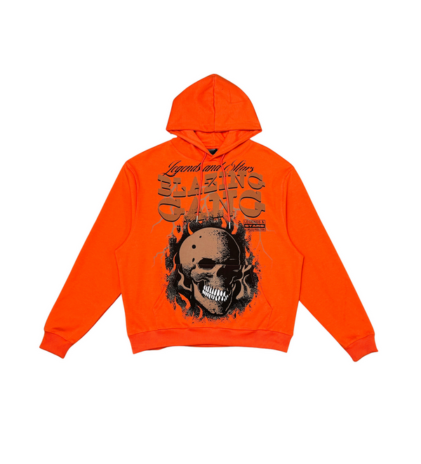 Genuine - Blazing Gang Hoodie  - Orange