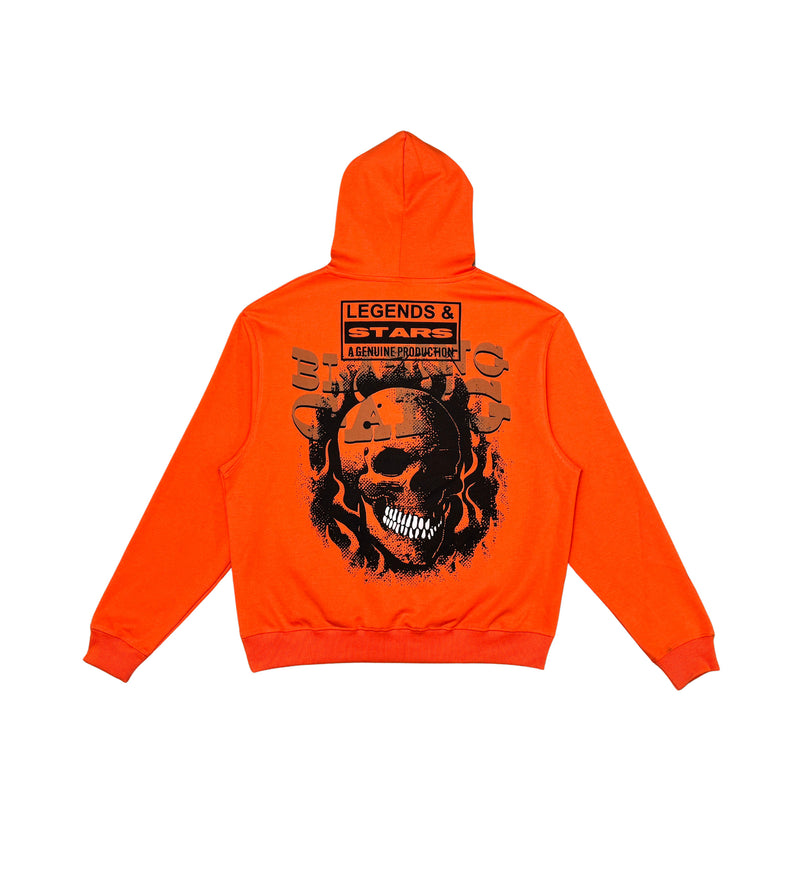 Genuine - Blazing Gang Hoodie  - Orange