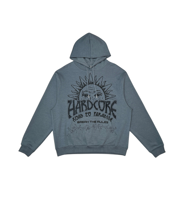 Genuine - Hardcore Hoodie - Castle Grey