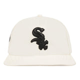 Pro Standard - Chicago White Sox Triple Tonal Primary Logo Strapback Hat - Eggshell / Black