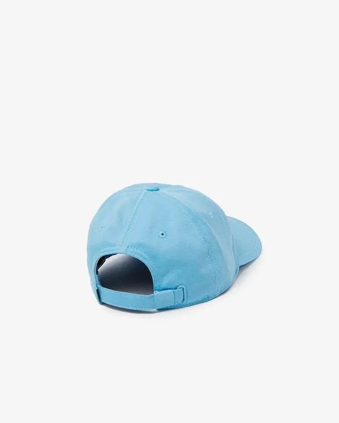 Lacoste Men’s Pennants L Organic Cotton Cap Barbeau Blue