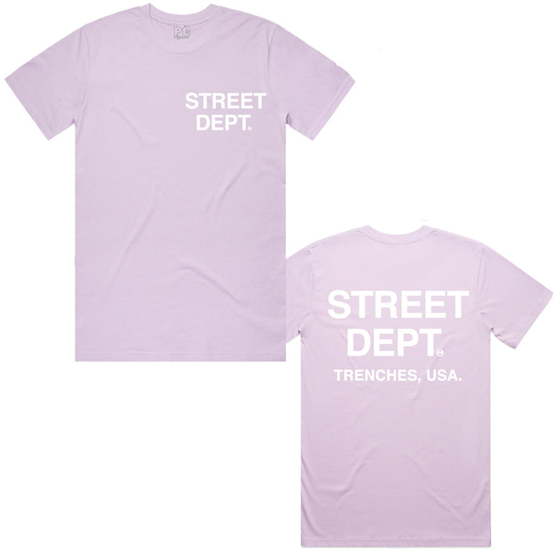 Pg Apparel Street Dept T-Shirt  - Lavender