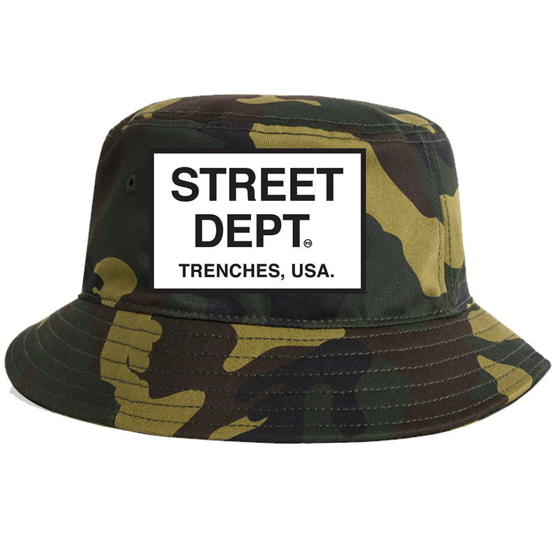 Pg Apparel Street Dept Bucket hat  - Camo