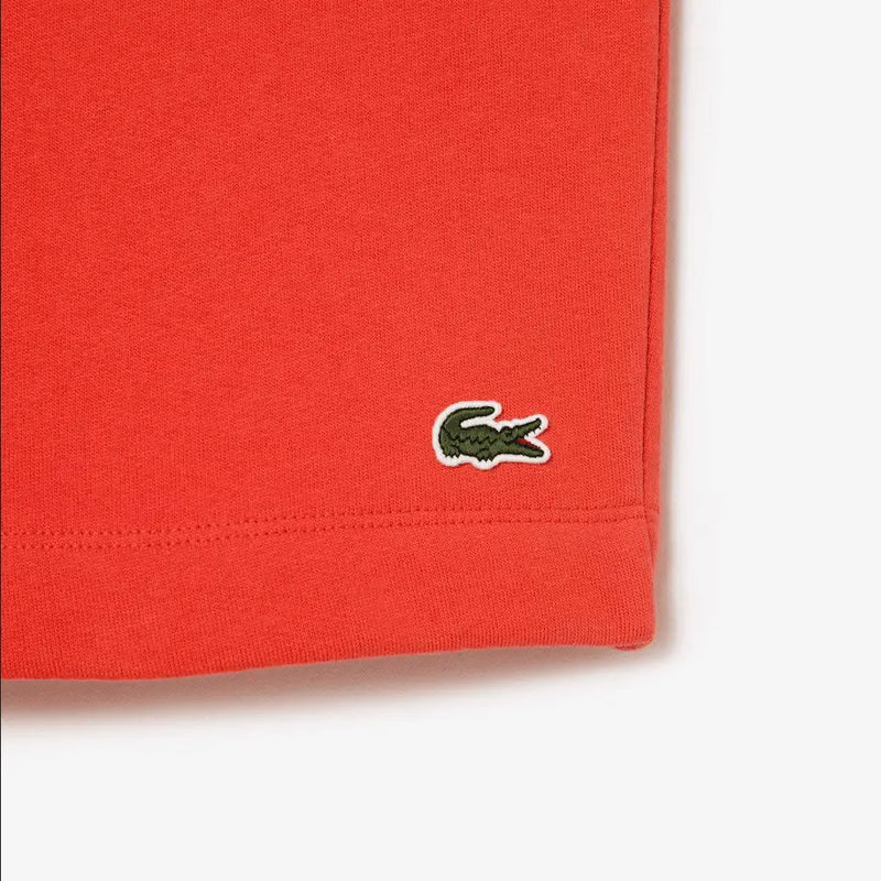 Lacoste Men's Organic Brushed Cotton Fleece Shorts - Watermelon 02K