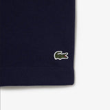 Lacoste Men's Organic Brushed Cotton Fleece Shorts - Navy Blue 166