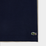 Lacoste Men's Cotton Jersey Signature Print T-Shirt - Navy