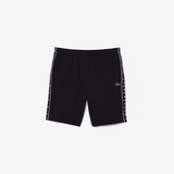 Lacoste Men's Logo Stripe T-Shirt & Shorts Set - Black 031