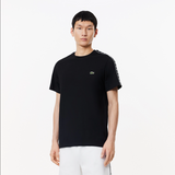 Lacoste Men's Logo Stripe T-Shirt & Shorts Set - Black 031