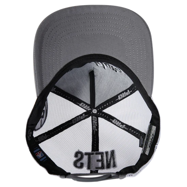 Pro Standard - Nba Brooklyn Nets Script Tail Trucker Hat - Gray