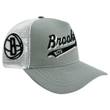 Pro Standard - Nba Brooklyn Nets Script Tail Trucker Hat - Gray