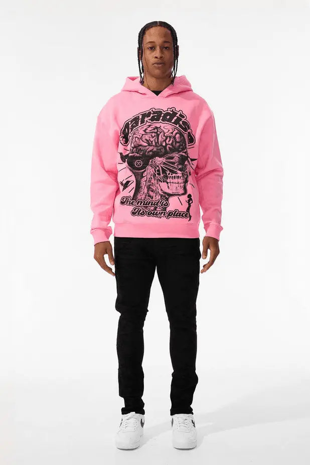 Jordan Craig - Cranial Paradise Pullover Hoodie - Pink