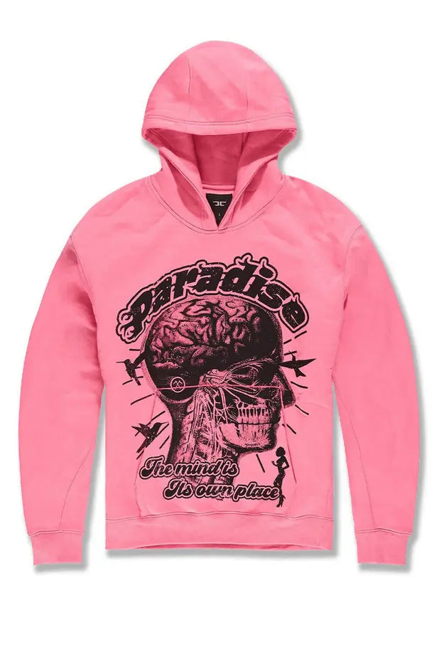 Jordan Craig - Cranial Paradise Pullover Hoodie - Pink