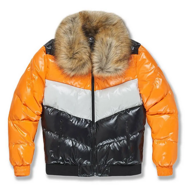 Jordan Craig - Kids Sugar Hill Puffer Jacket (Total Orange) - 91548B