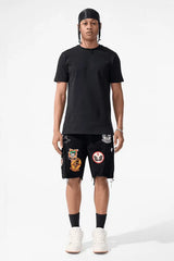 Jordan Craig - Retro - War Angel Cargo Shorts - Black