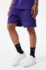 Jordan Craig Men Retro - Paradise Tonal Shorts Set - Purple