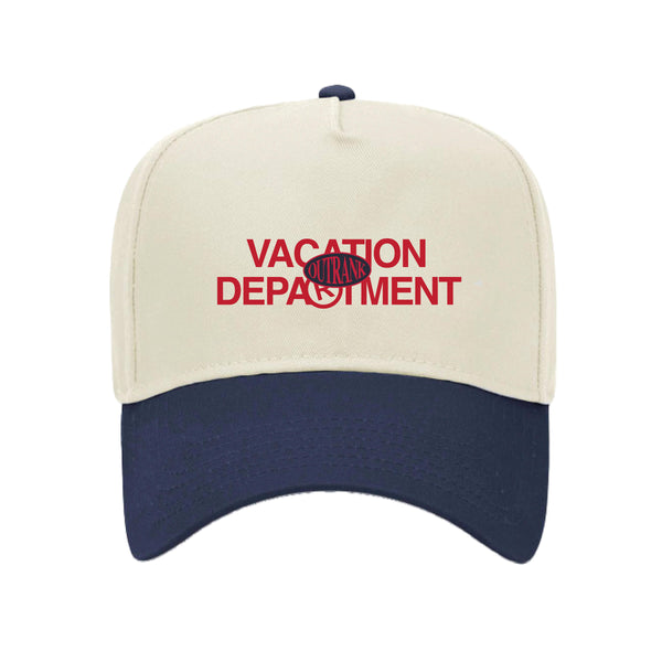 Outrank Vacation Department Snapback - Natural Navy