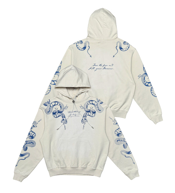 Warthboy Snake Hit Hoodie - Natural