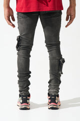 Serenede ''Current'' Cargo Jeans - Grey