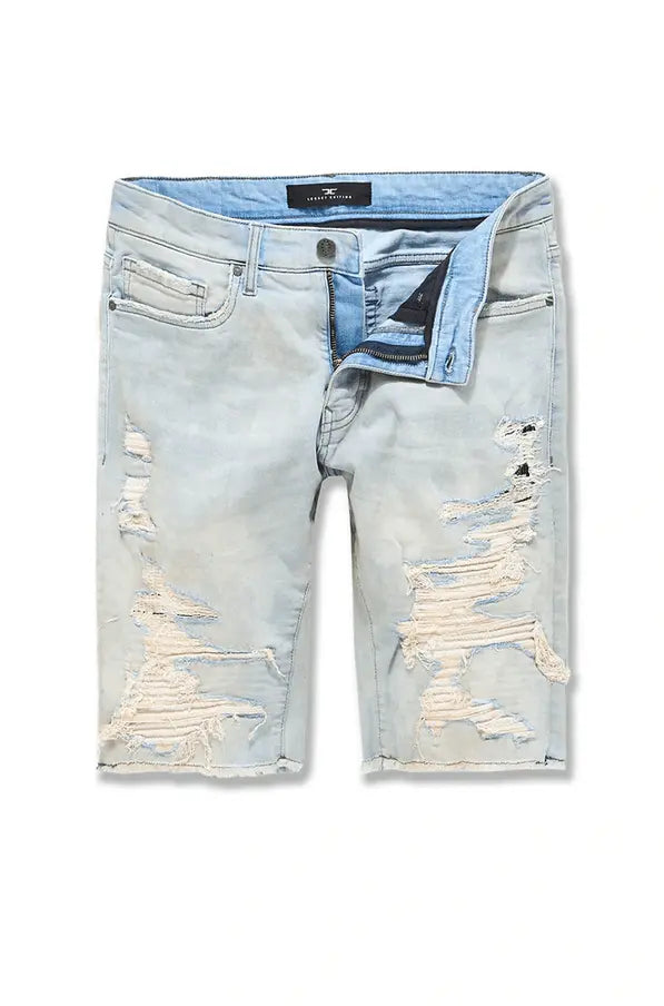 Jordan Craig Siena Denim Shorts (Iced Lager)