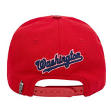 Pro Standard - Washington Nationals Capital Logo Snapback Hat - Red Navy