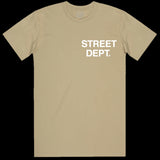 Pg Apparel Street Dept T-Shirt  - Khaki S