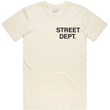 Pg Apparel Street Dept T-Shirt  - Cream