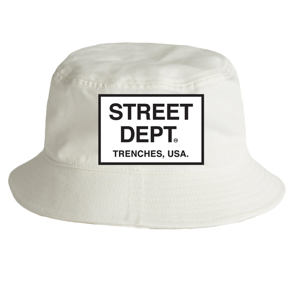Pg Apparel Street Dept Bucket hat  - Cream
