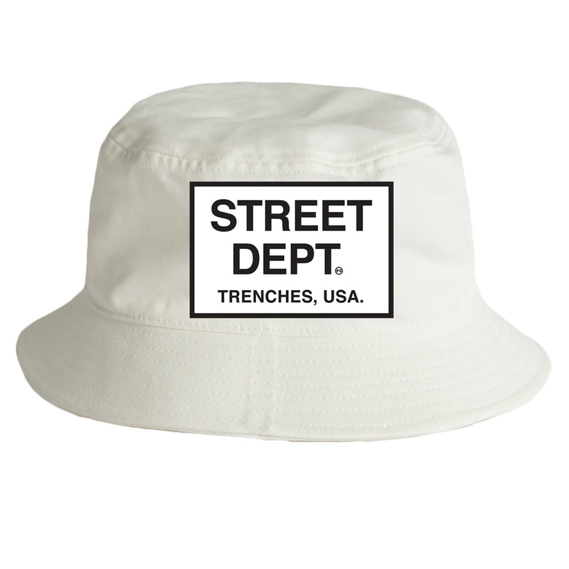 Pg Apparel Street Dept Bucket hat  - Cream