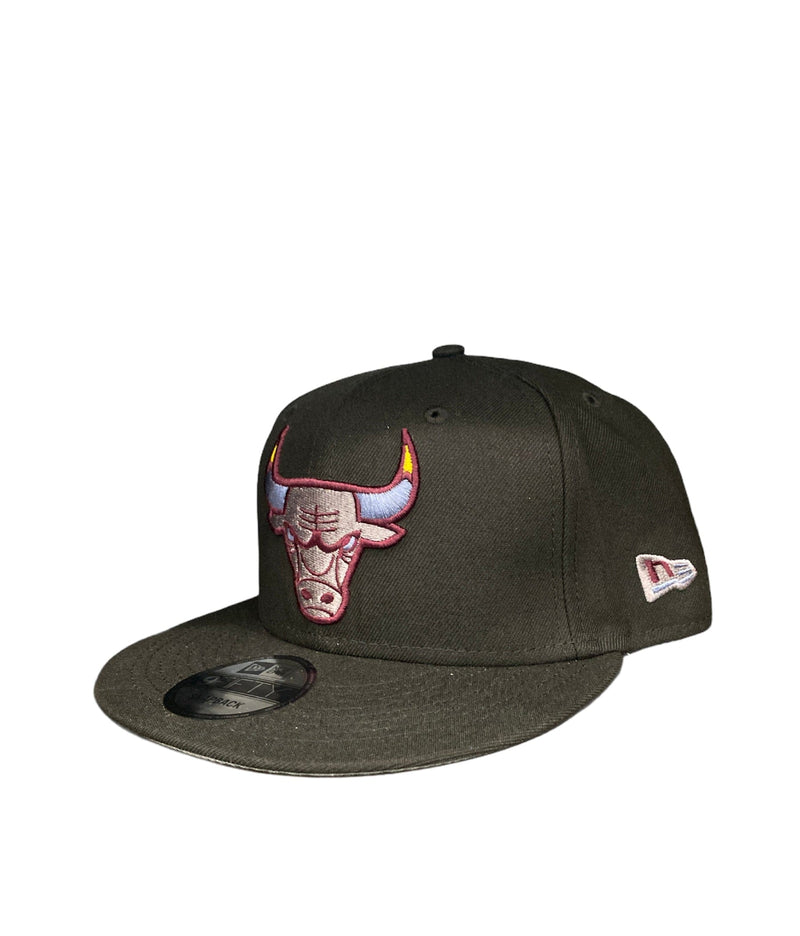 Chicago Bulls Logo Black 9FIFTY Cap